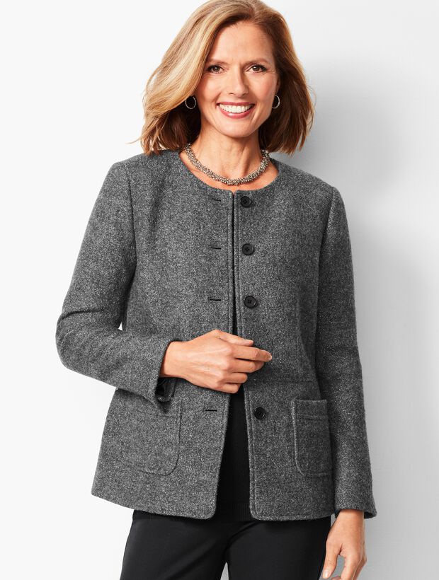 Boiled Wool Jacket - Shimmer