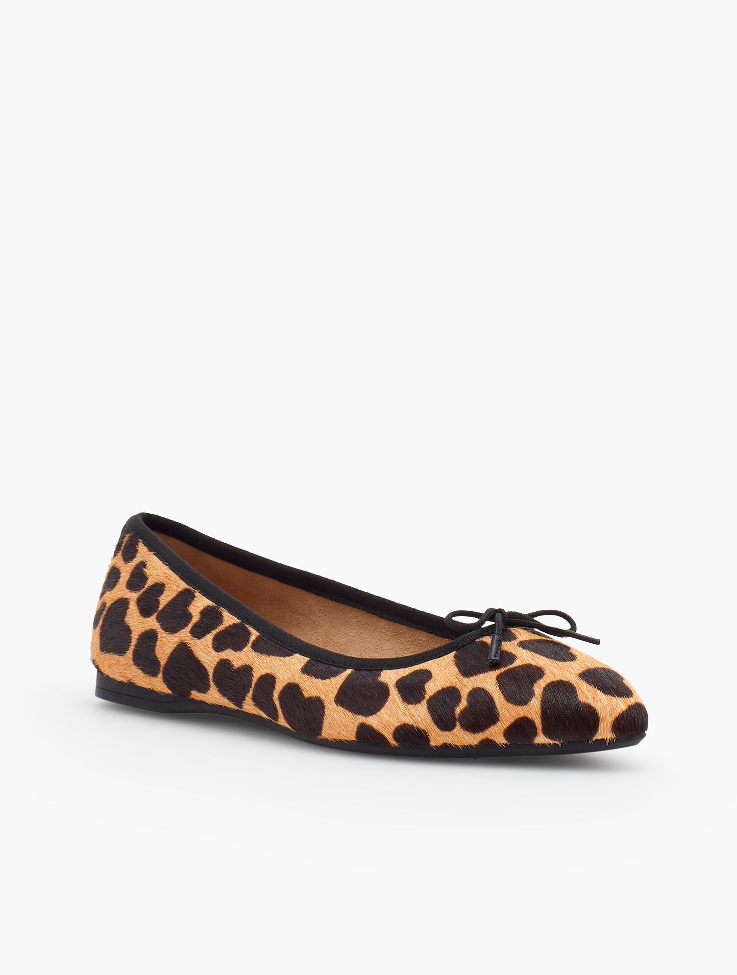 Poppy Ballet Flats - Haircalf Heart Design