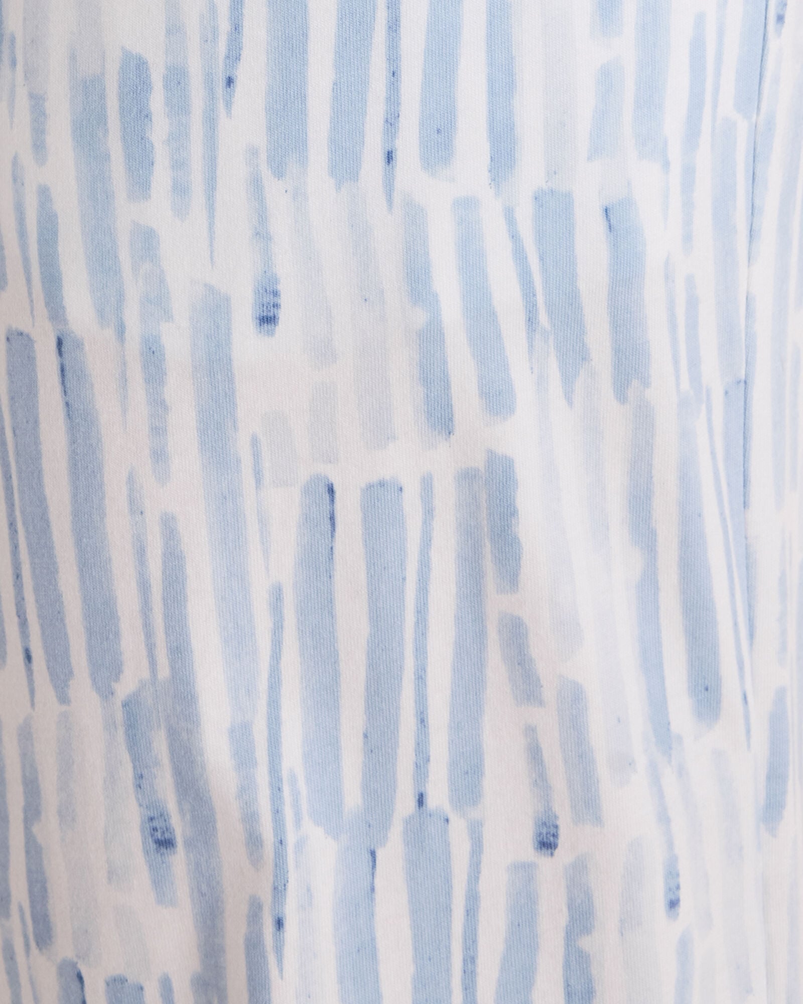 Organic Cotton Jersey Watercolor Wave Pajama Pants