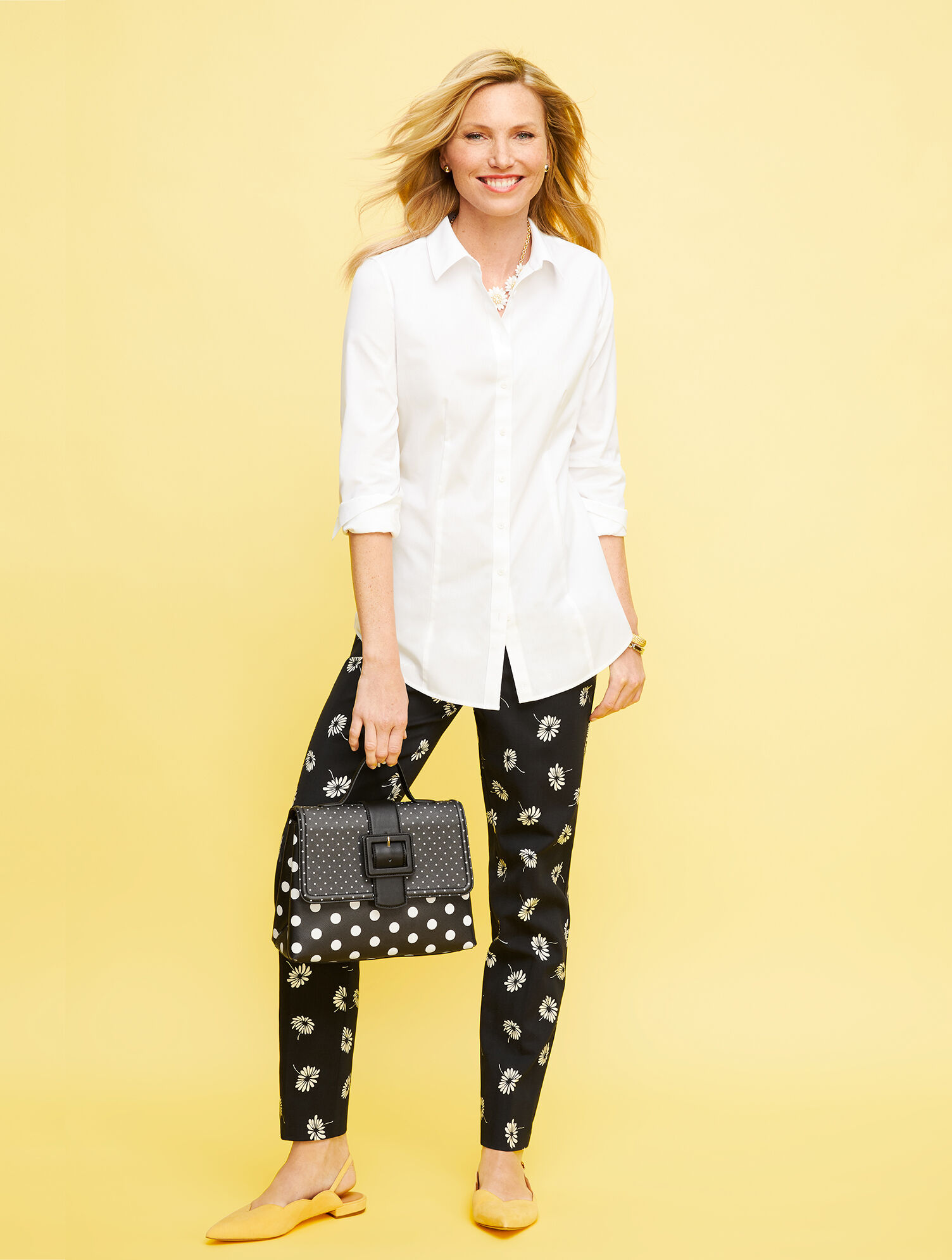 Talbots Hampshire Ankle Pants - Sequin Tweed