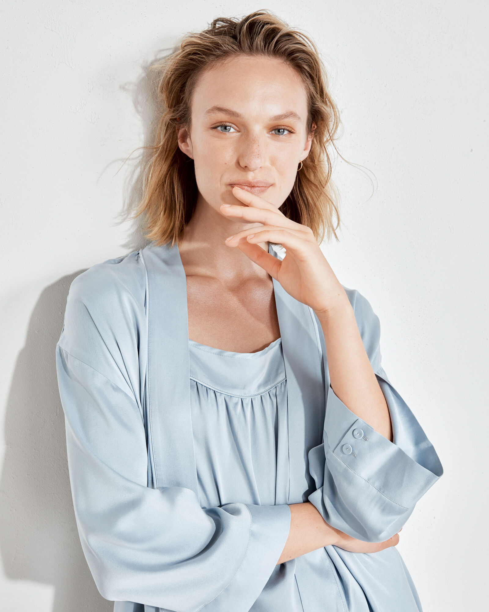 Washable Silk Robe