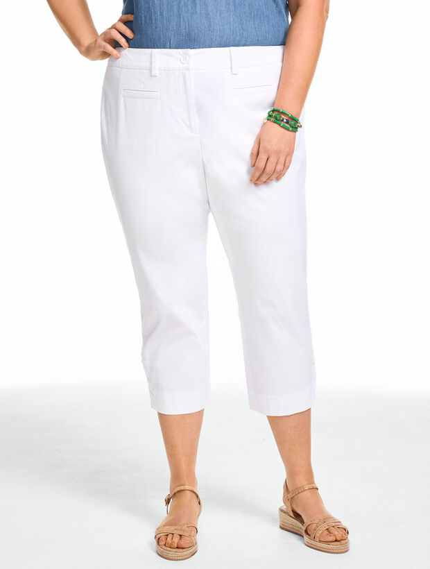 Heritage Twill Capri Pants
