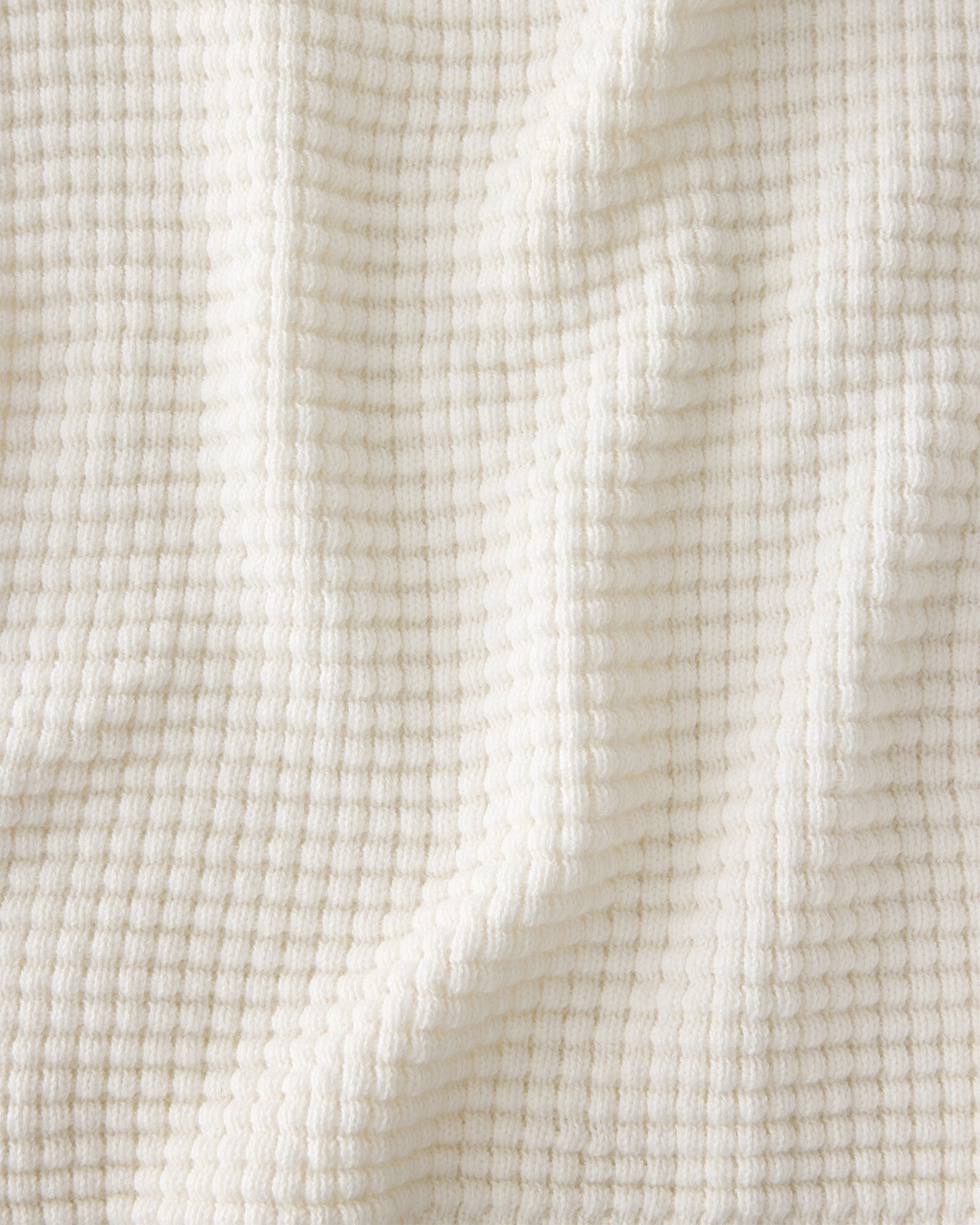 Organic Cotton Cashmere Waffle Wide Leg Pants