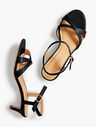 Pila Crisscross Leather Sandals - Solid