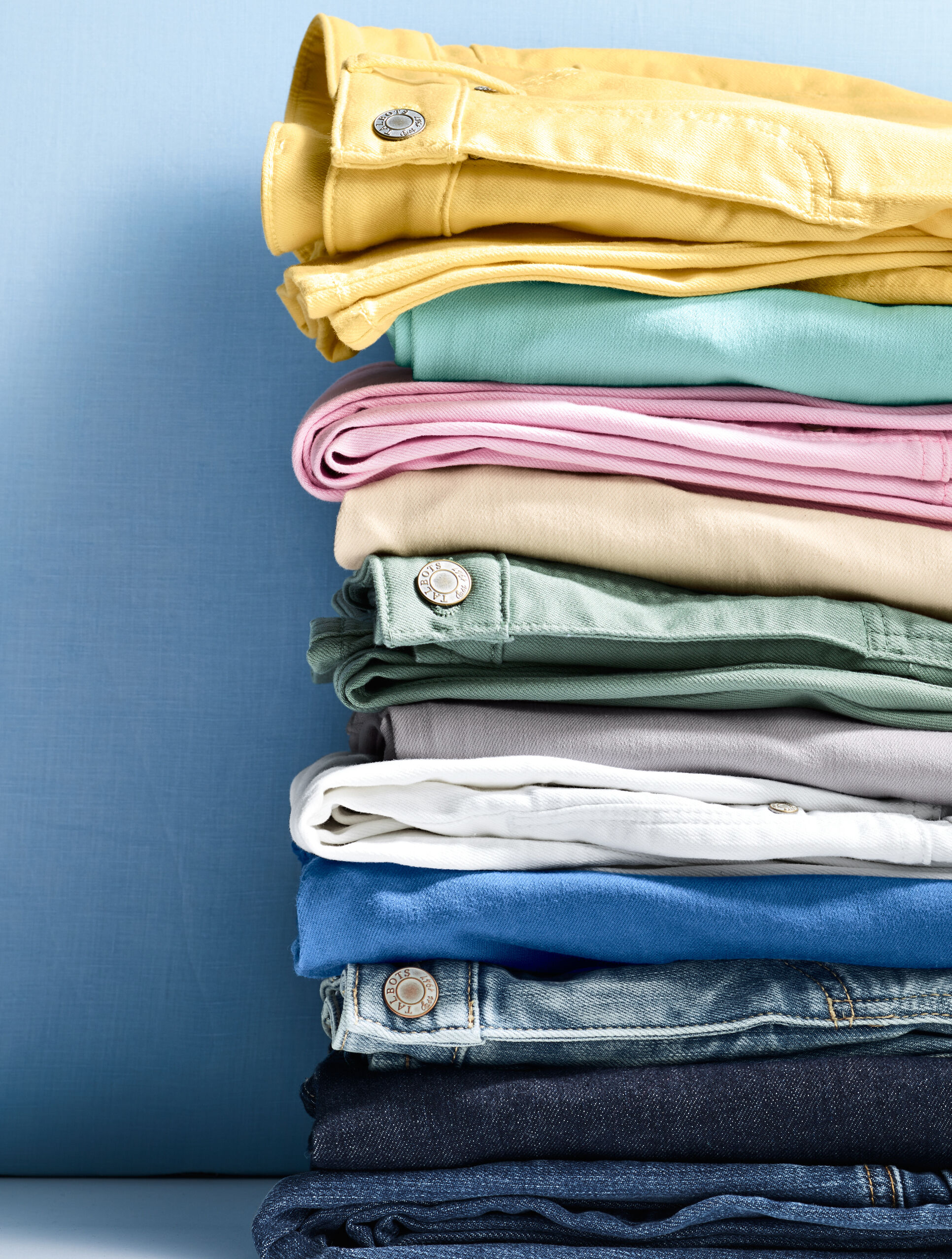 The Flawless Five-Pocket Ankle-Natural Denim
