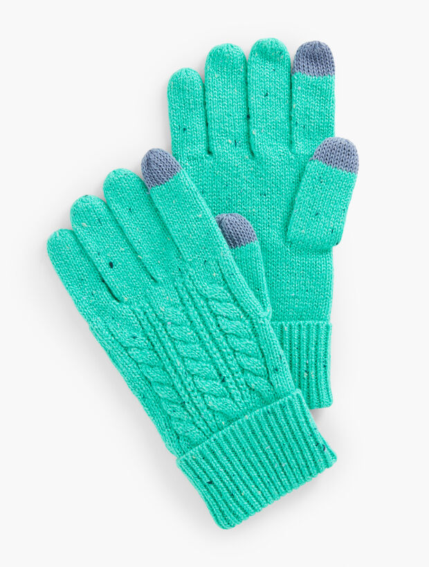 Kitty Tweed Gloves