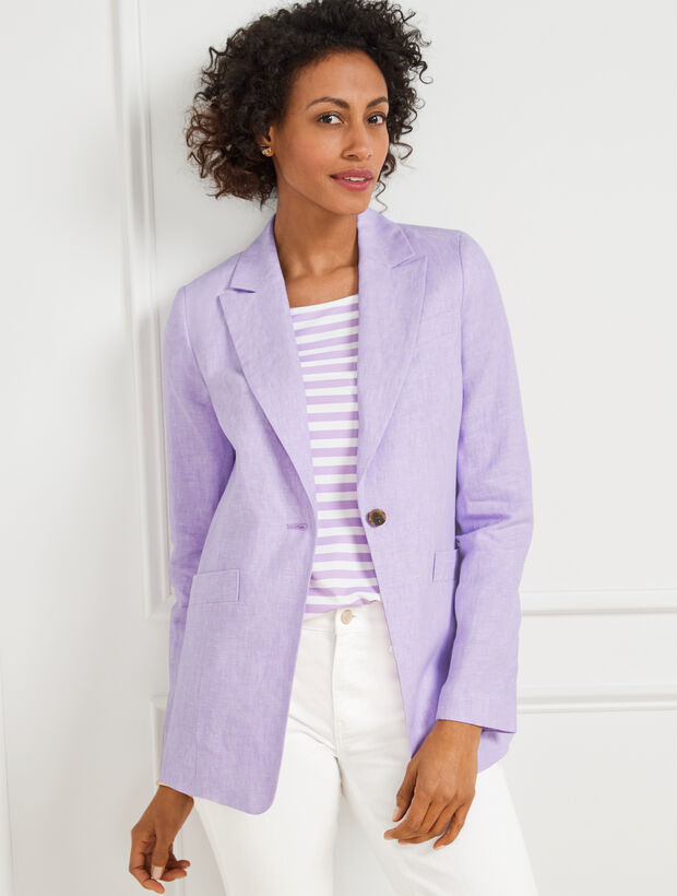 Linen Blazer | Talbots