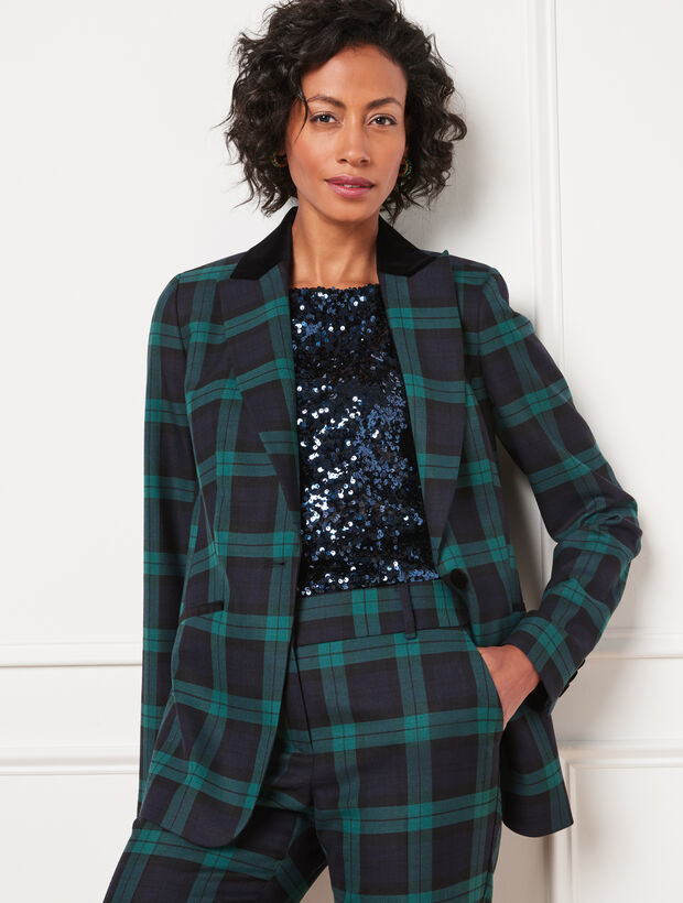 Dashing Tartan Blazer