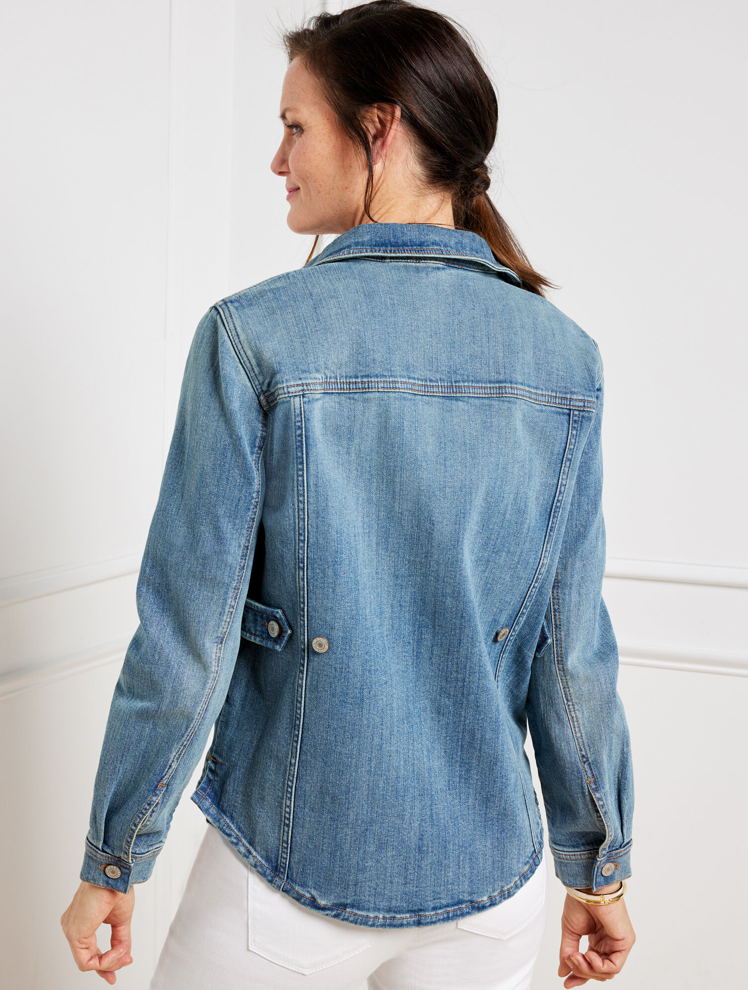Denim Shirt Jacket | Talbots