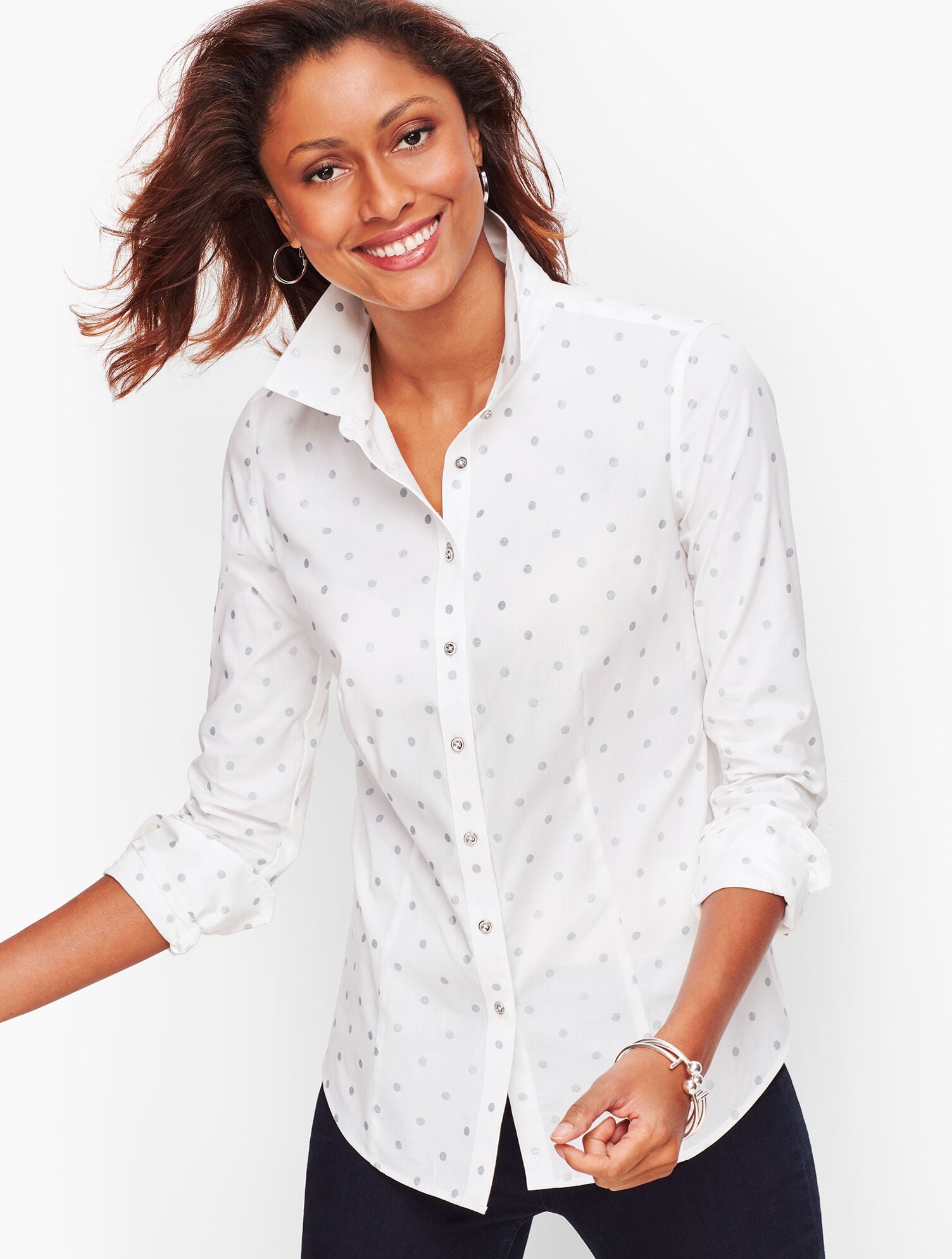dotted dress shirt Amazon.com: Lars Amadeus Men's Button Down Polka Dots Printed Shirts Black S