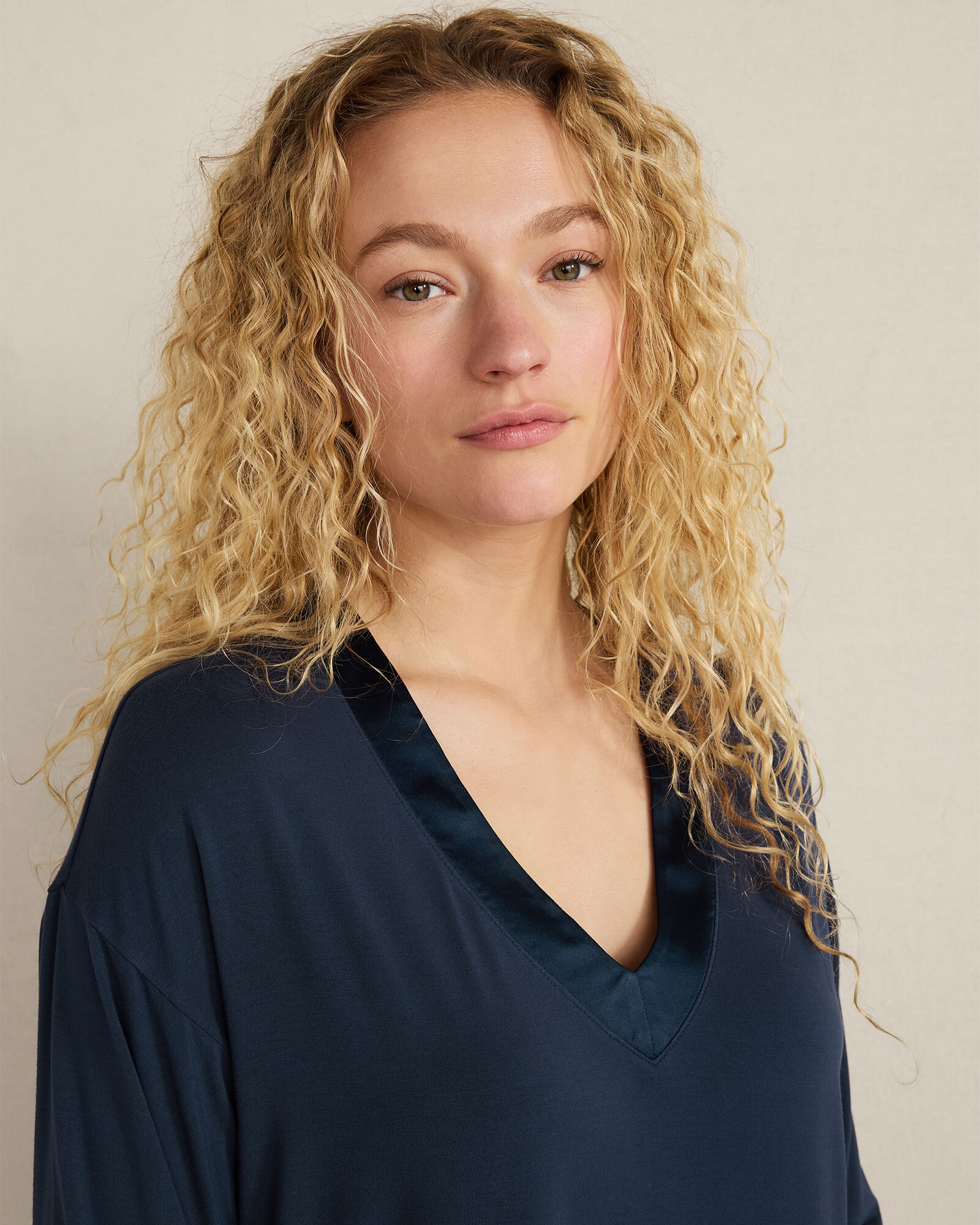 Calm &amp; Cool Long Sleeve Sleep Top