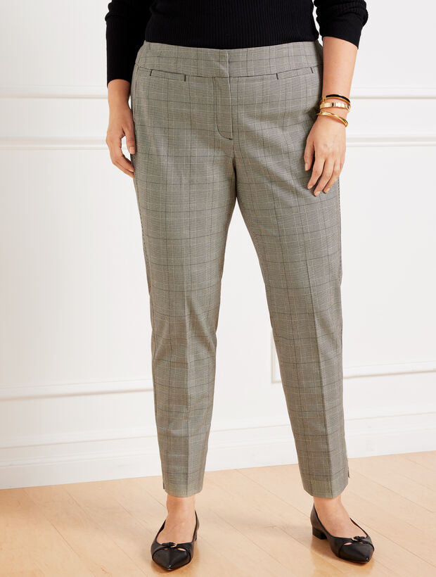 Plus Exclusive Talbots Chatham Ankle Pants Glen Plaid Talbots