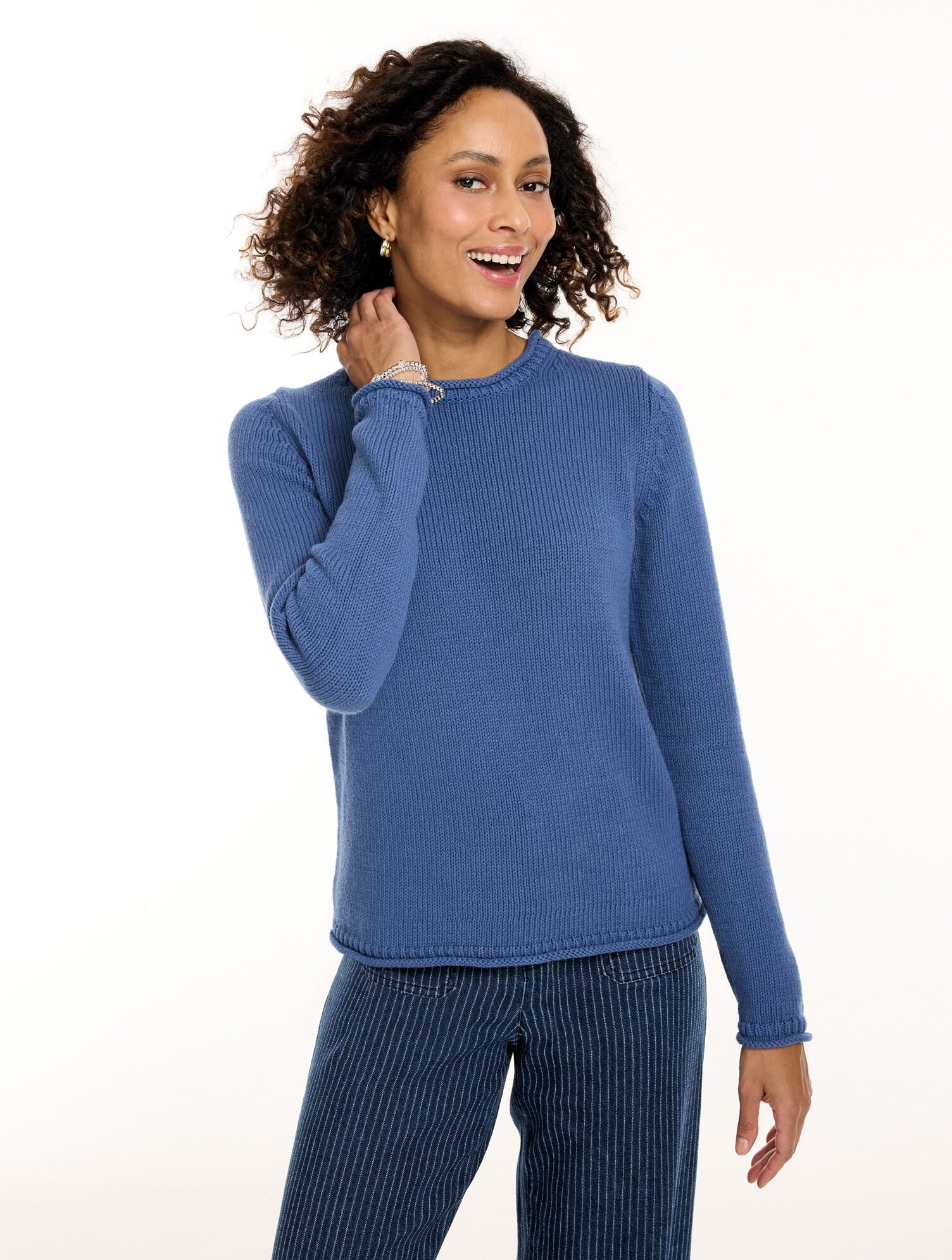 The Classic Roll Neck Sweater