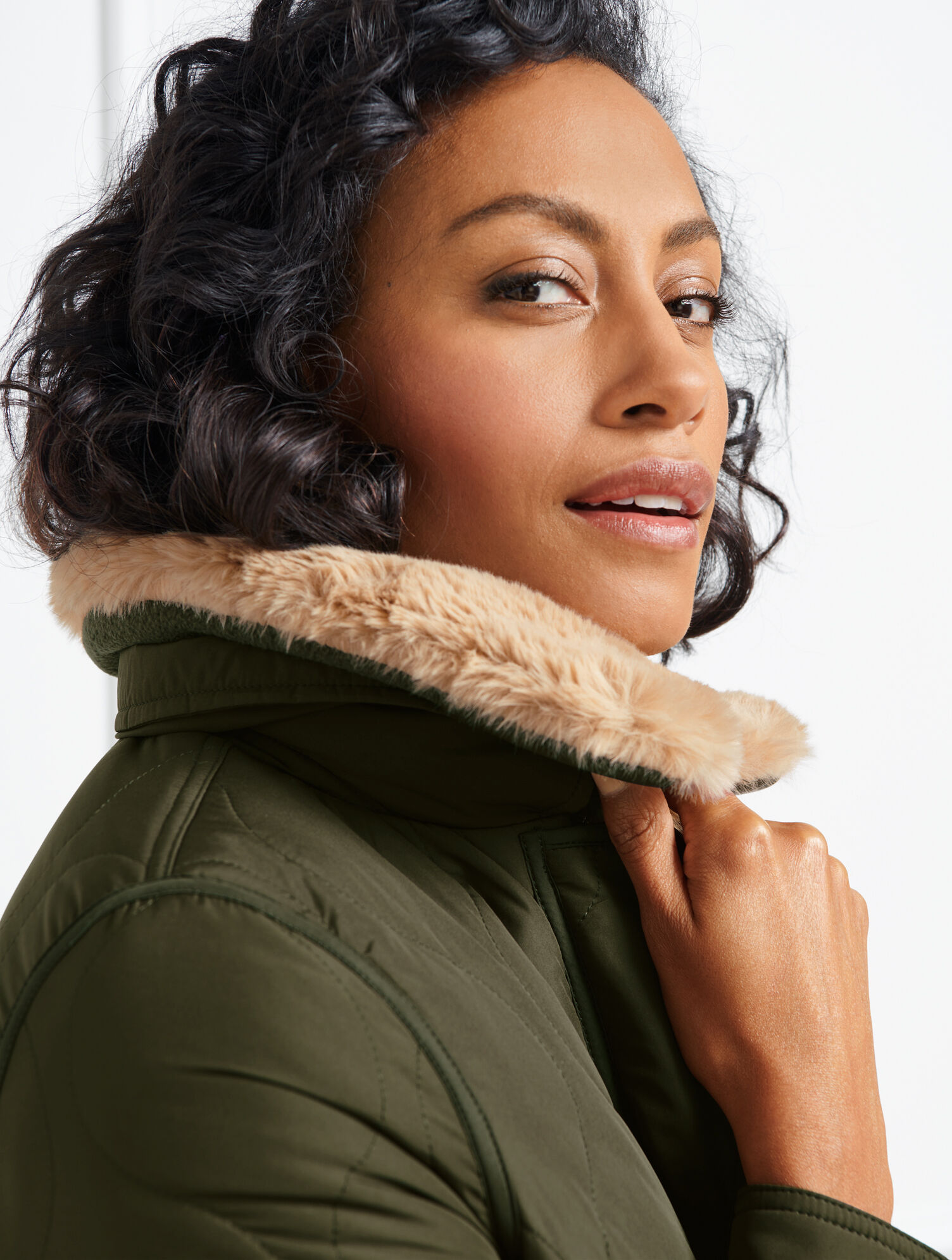 Quilted Bomber Jacket