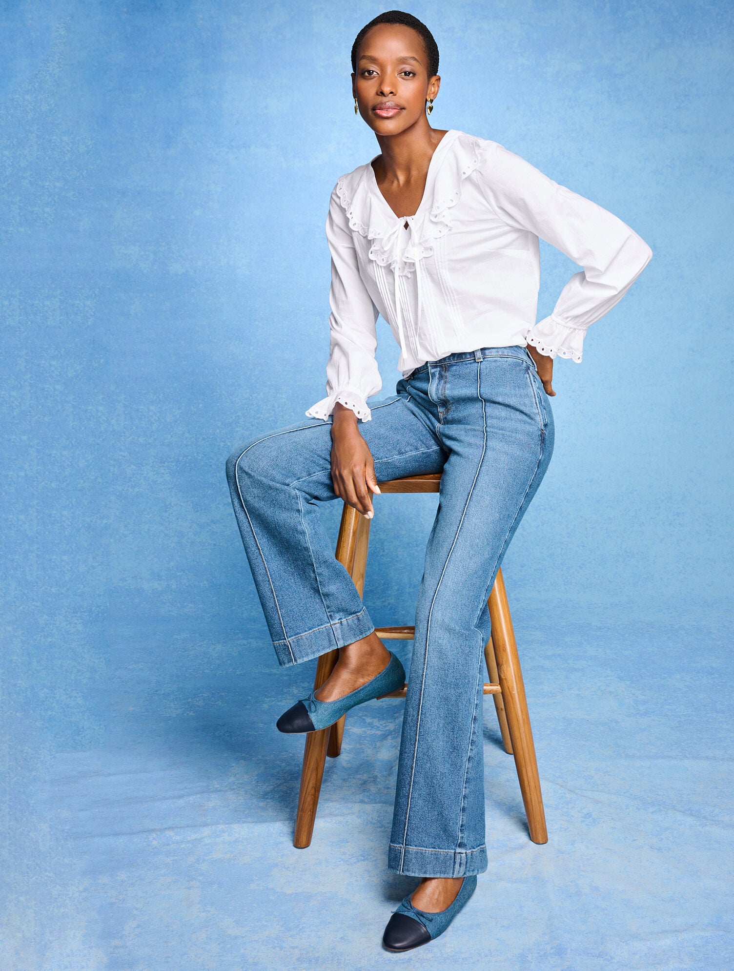 Classic Jean Trousers - Fairview Wash