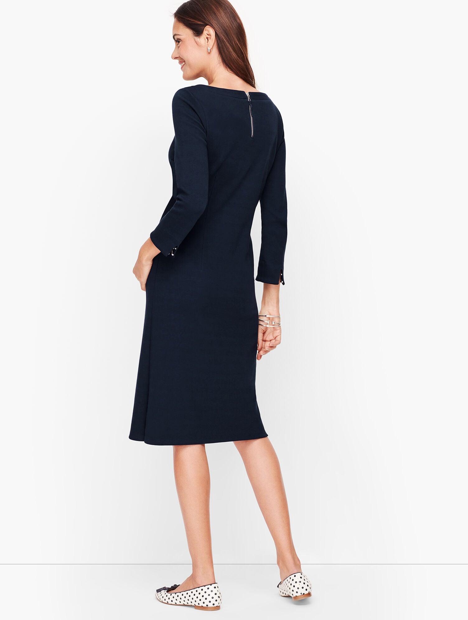 cable knit maternity dress Full Body Maternity & Nursing Sweater Dress M / Black