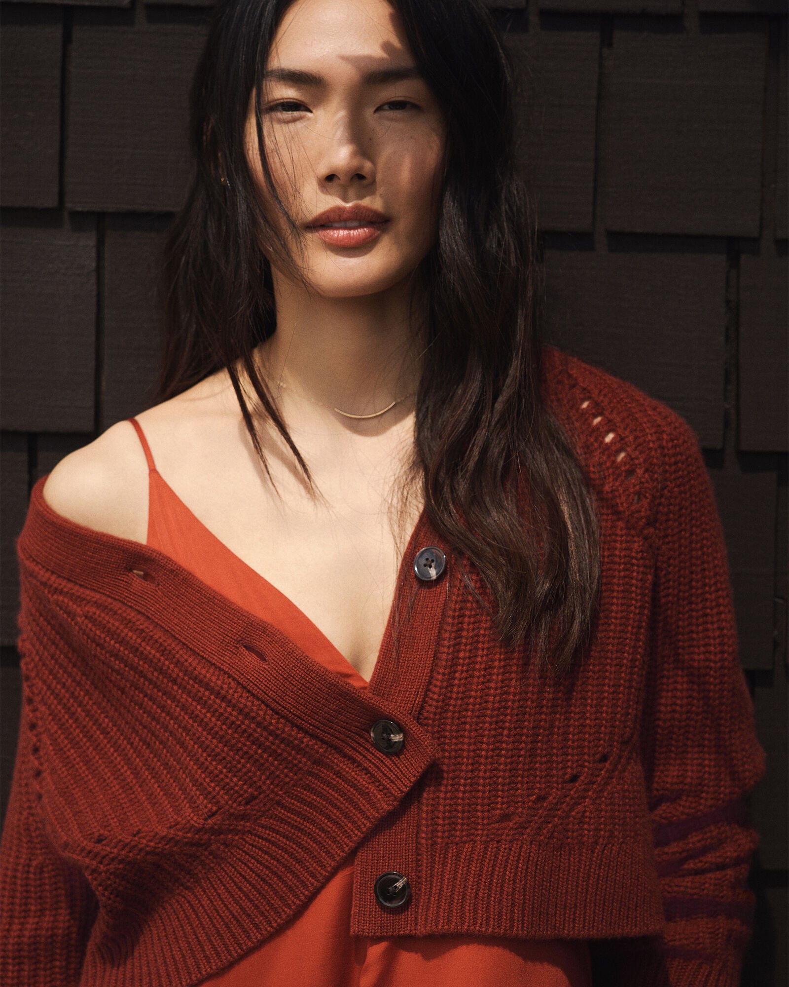 Cashmere Shaker Stitch Cropped Cardigan | Haven Well Within