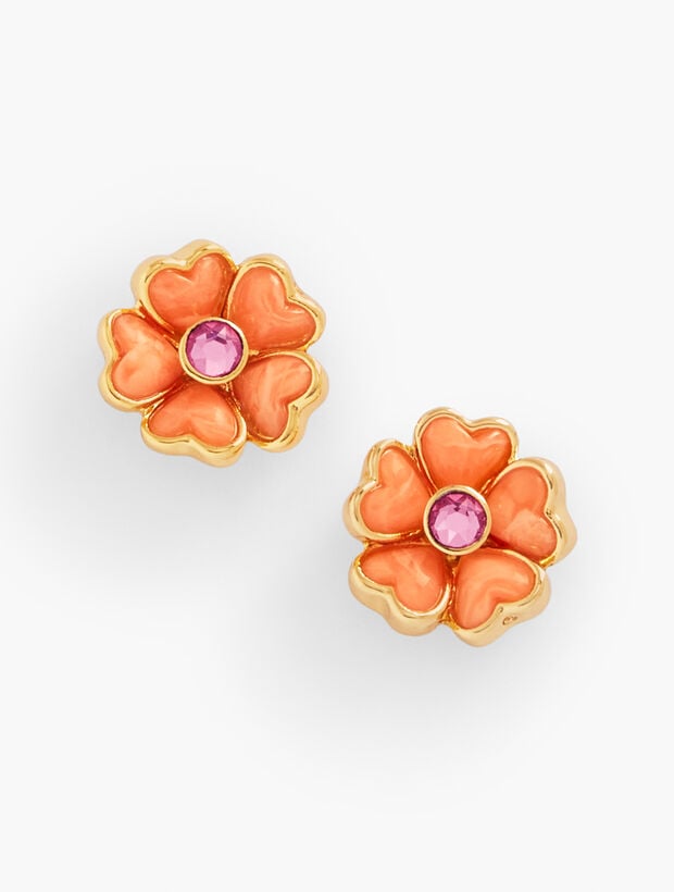 Bright Blooms Stud Earrings