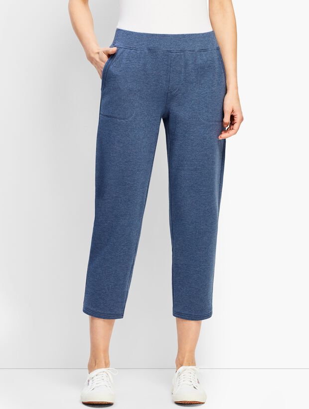 Essential Terry Straight-Leg Crop