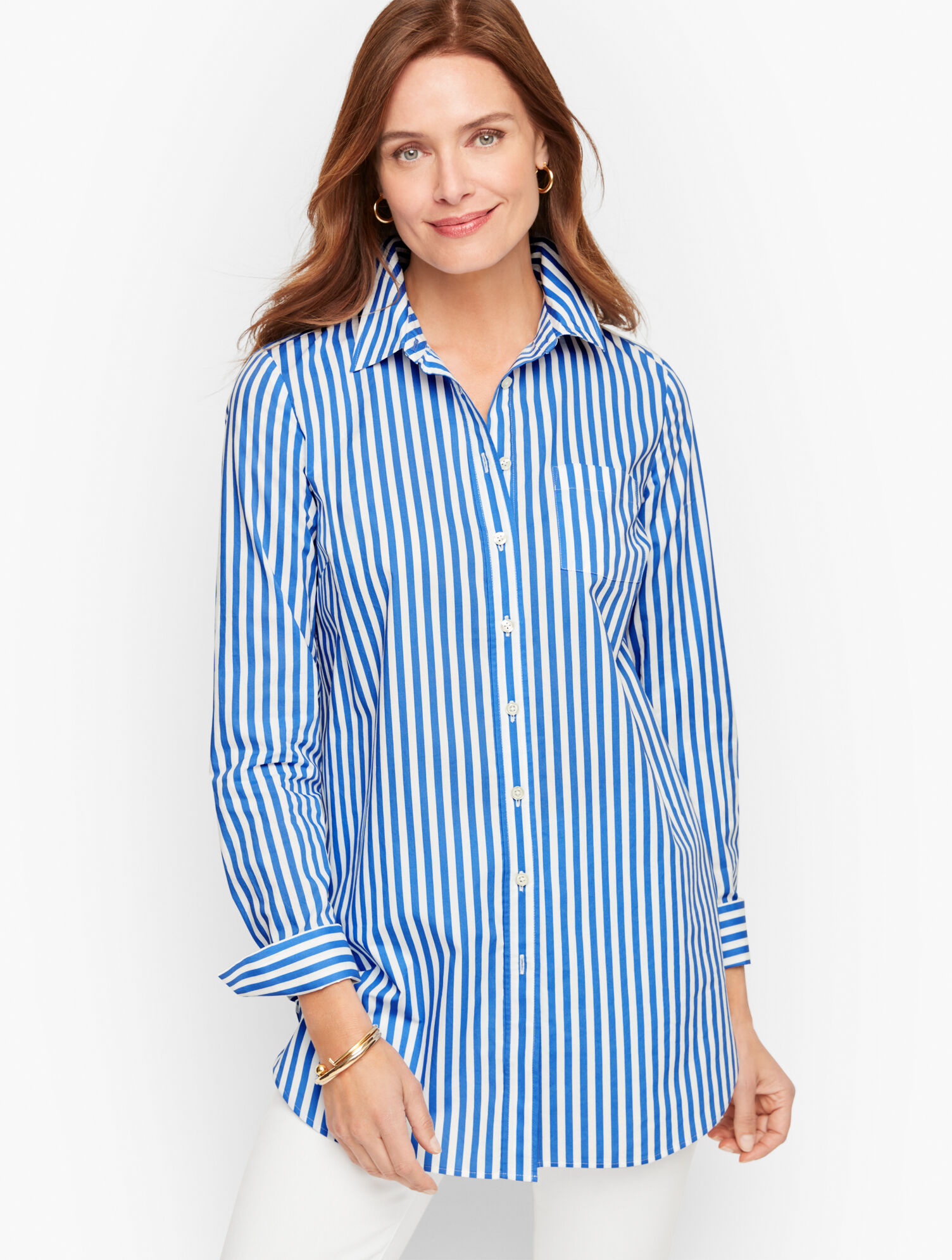 Boyfriend Shirt - Sailor Stripe
