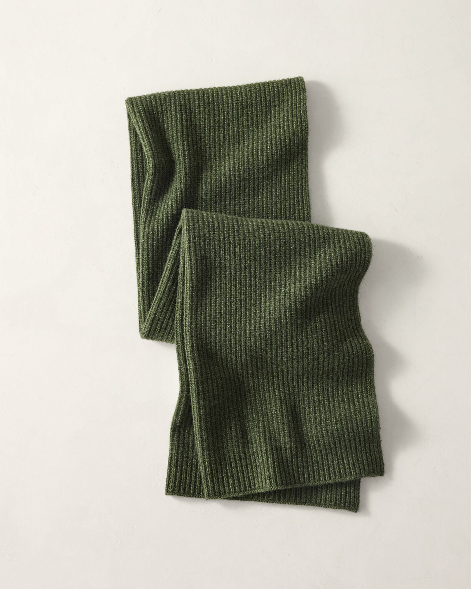 Cashmere Shaker Stitch Scarf