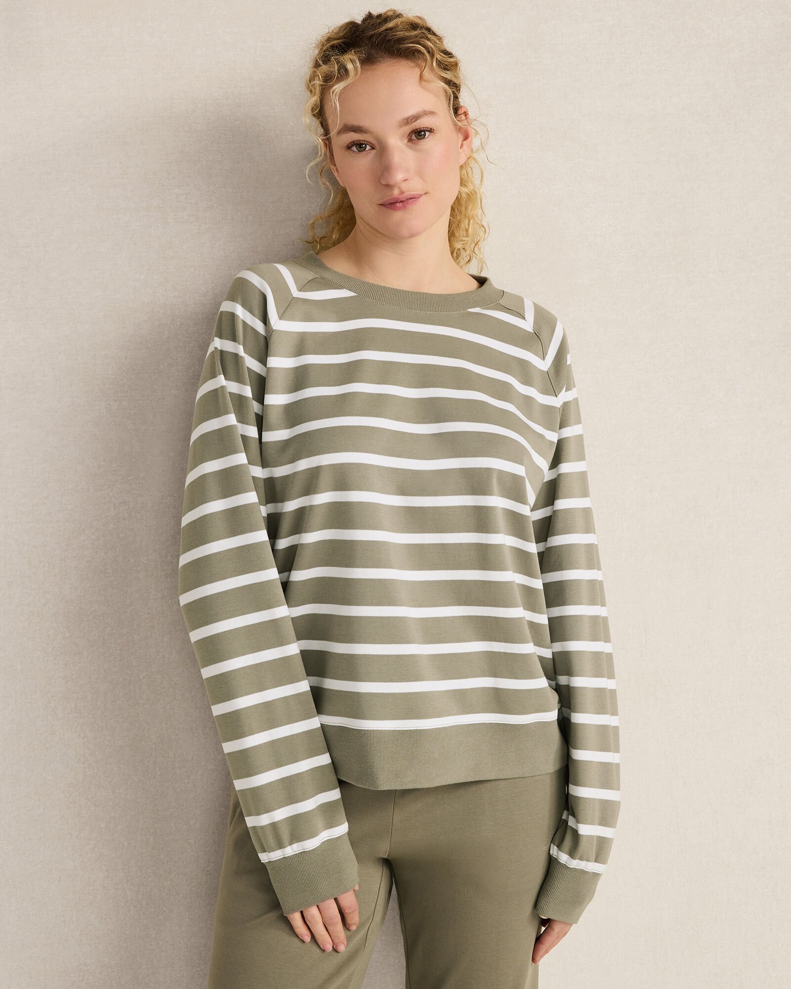 Organic Cotton Interlock Everyday Sweatshirt