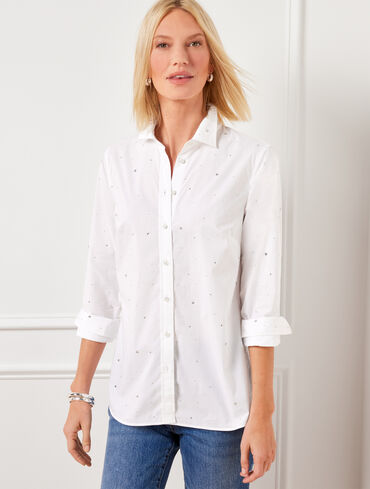 Women’s Plus Cocktail & Party Cotton Tops | Talbots