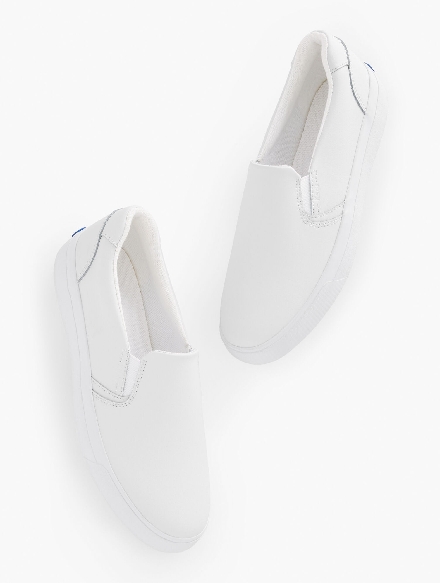 Keds® Pursuit Slip-On Leather Sneakers Talbots