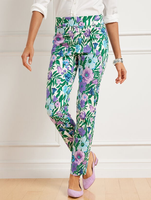 Talbots Chatham Ankle Pants - Glorious Garden