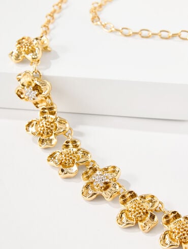 Tidy Flowers Necklace