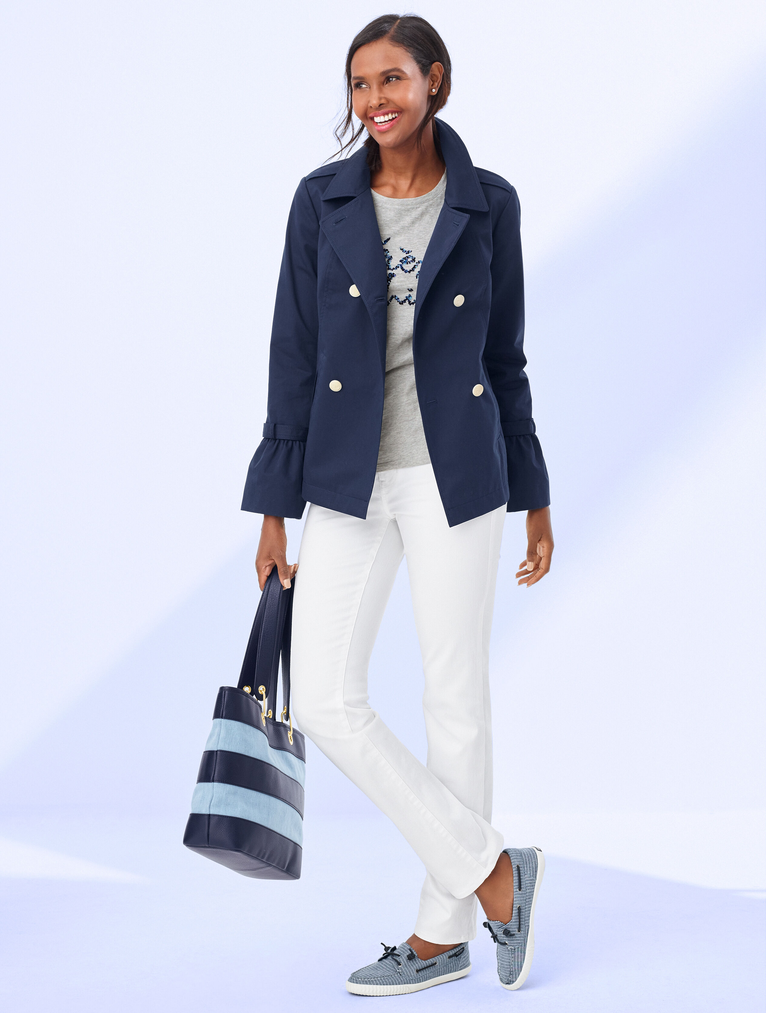Cotton Peacoat