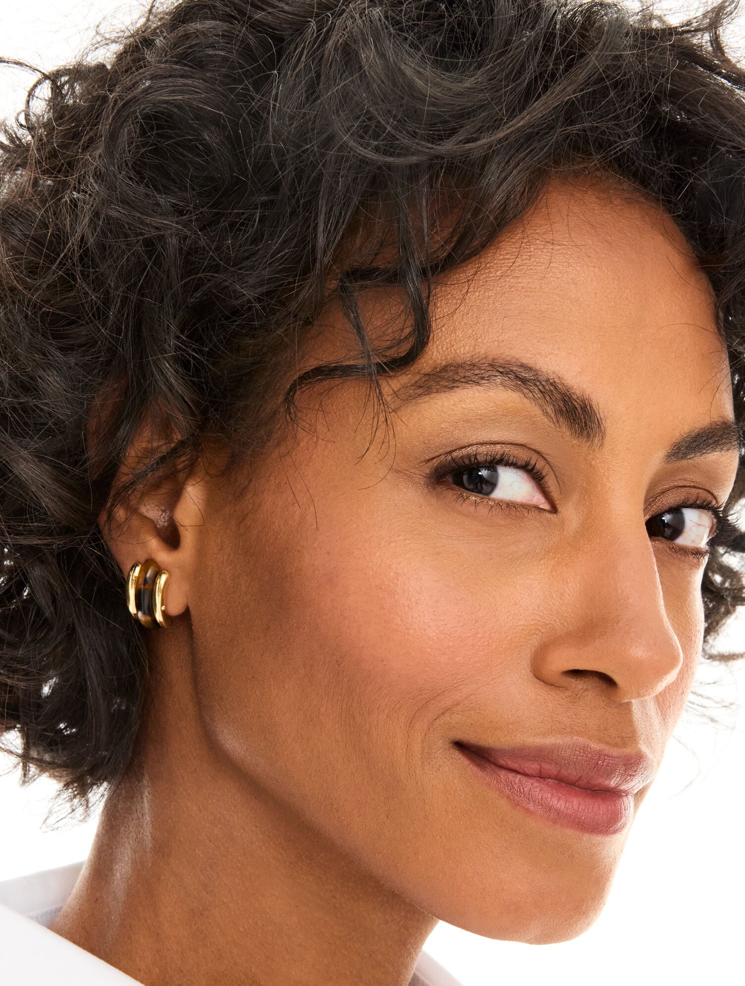 Keepsake Half Hoop Earrings - thumbnail 3