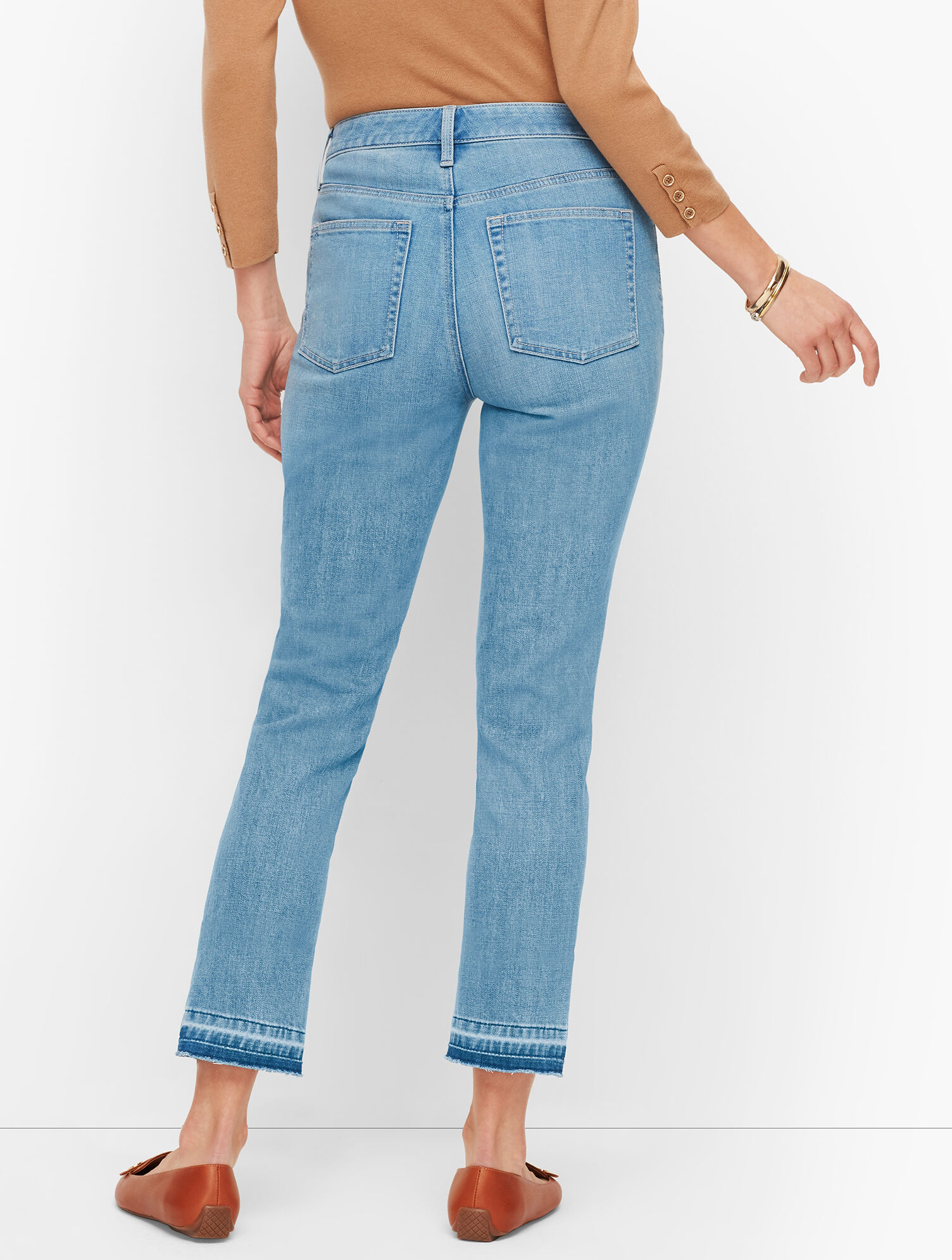 Modern Ankle Jeans - Leonard Wash