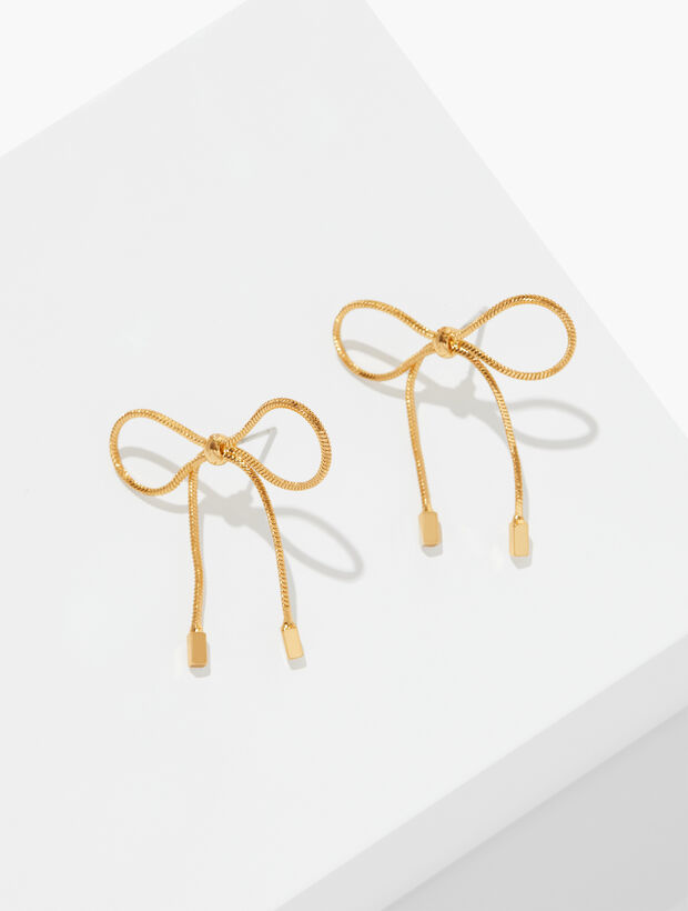 Talbots Bow Stud Earrings