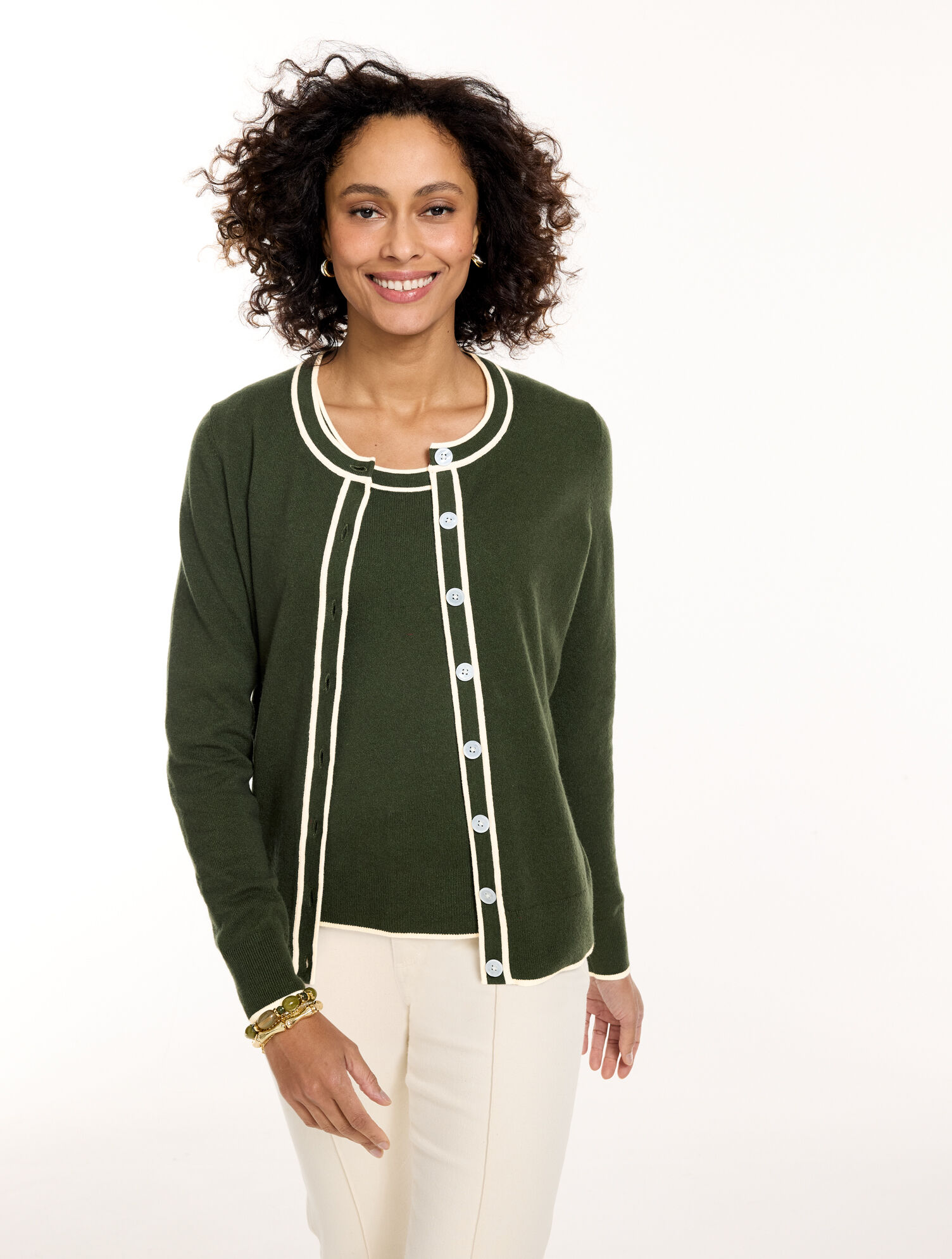 Charming Cardigan - Tipped