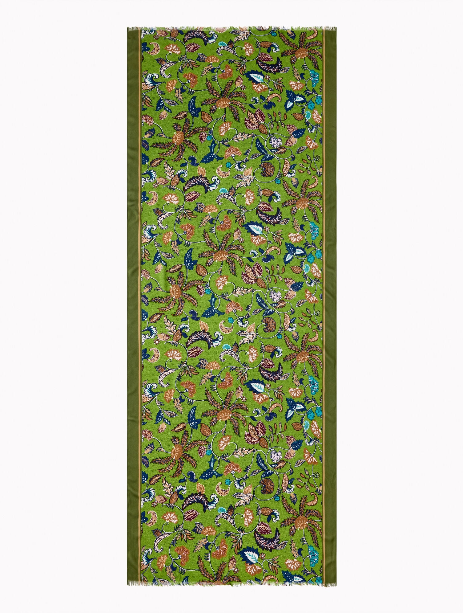 Western Poppy Oblong Scarf - thumbnail 3