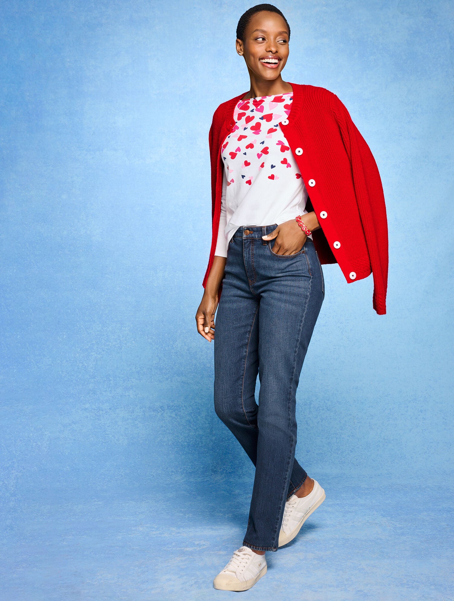 Straight Leg Jeans - Ramona Wash