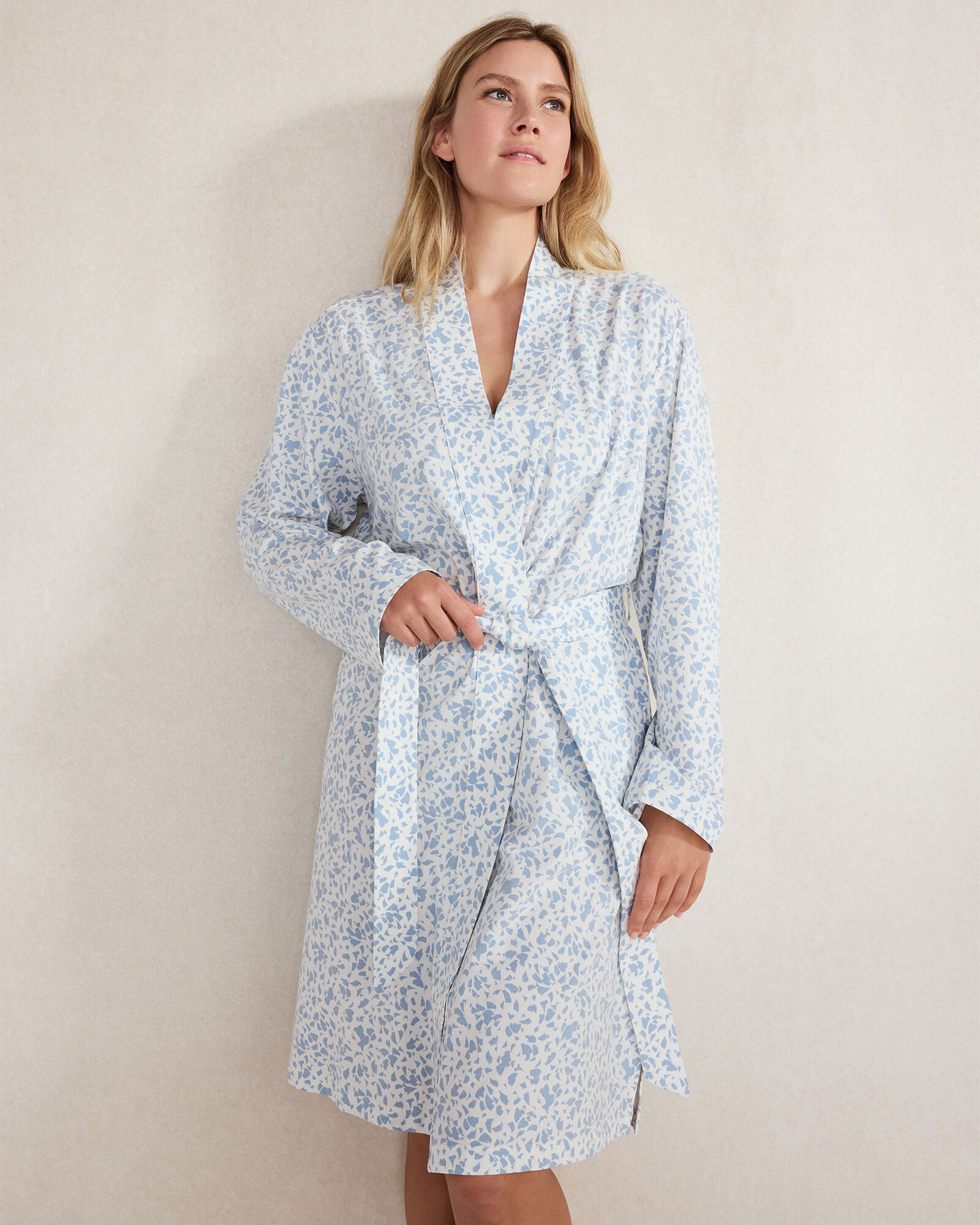 Organic Cotton Jersey Mirage Robe