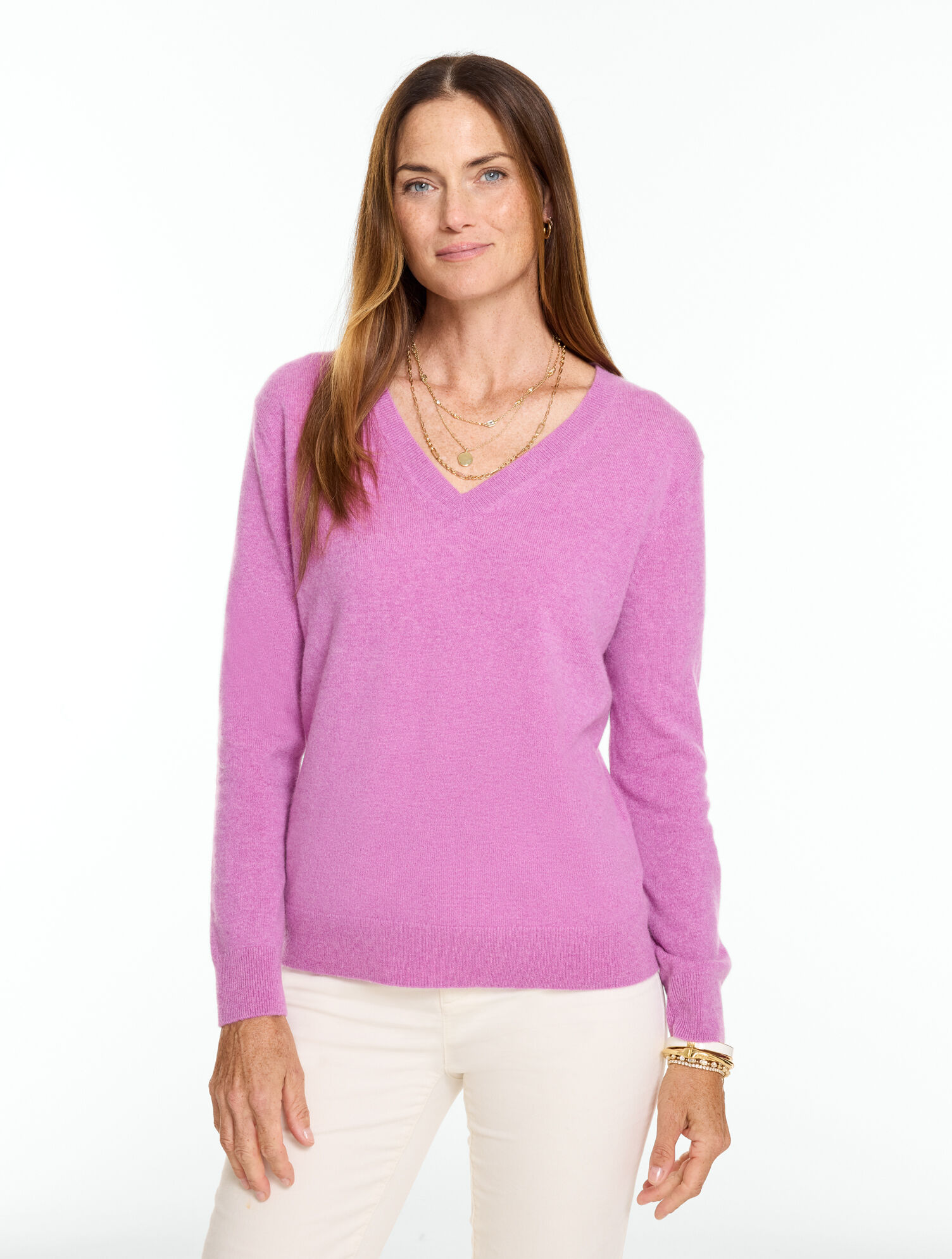Cashmere V-Neck Sweater