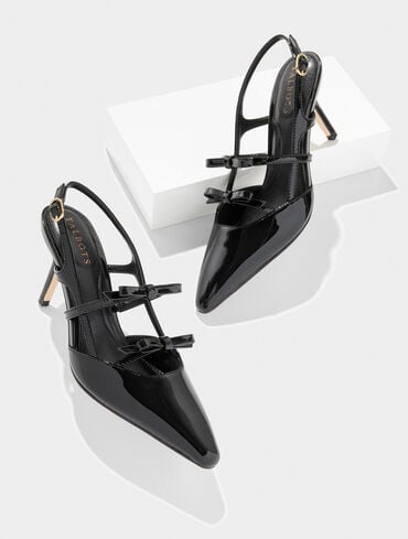 Libby Slingback Patent Leather Pumps