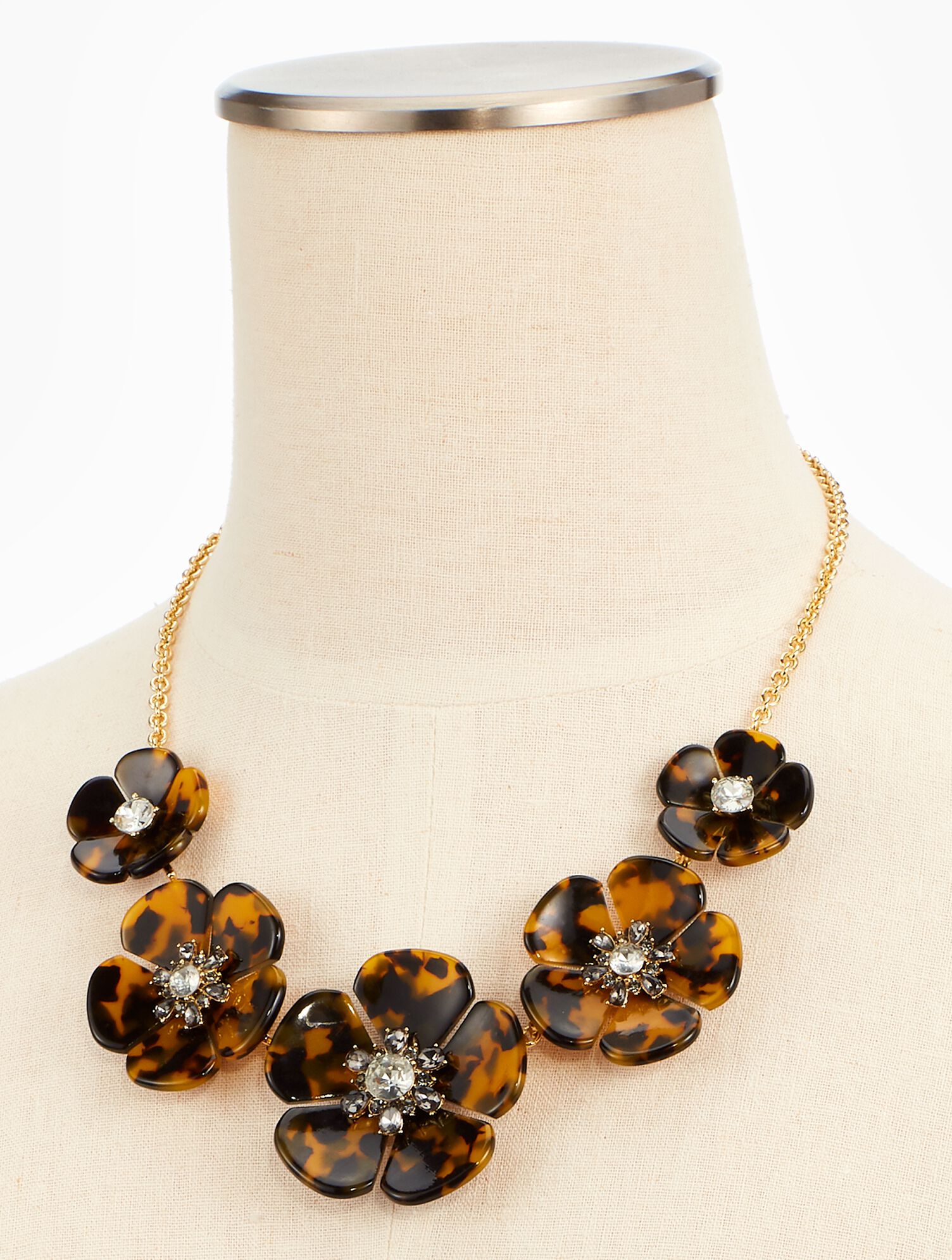 Tort Flower Necklace Talbots