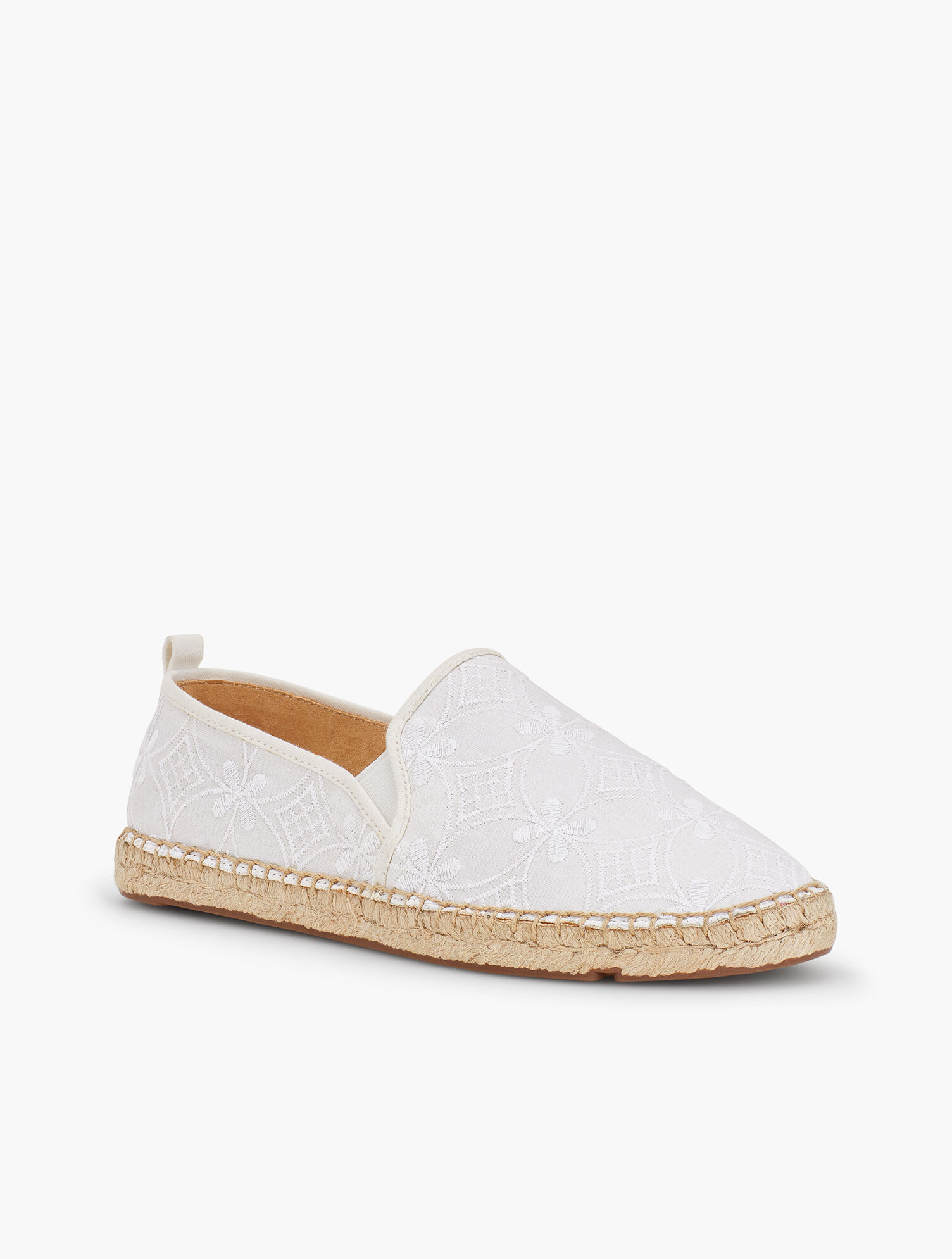 Izzy Espadrilles - Tonal Embroidery