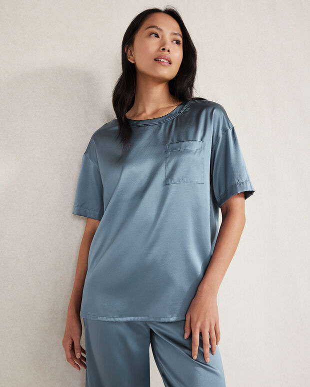Washable Silk Sleep Top