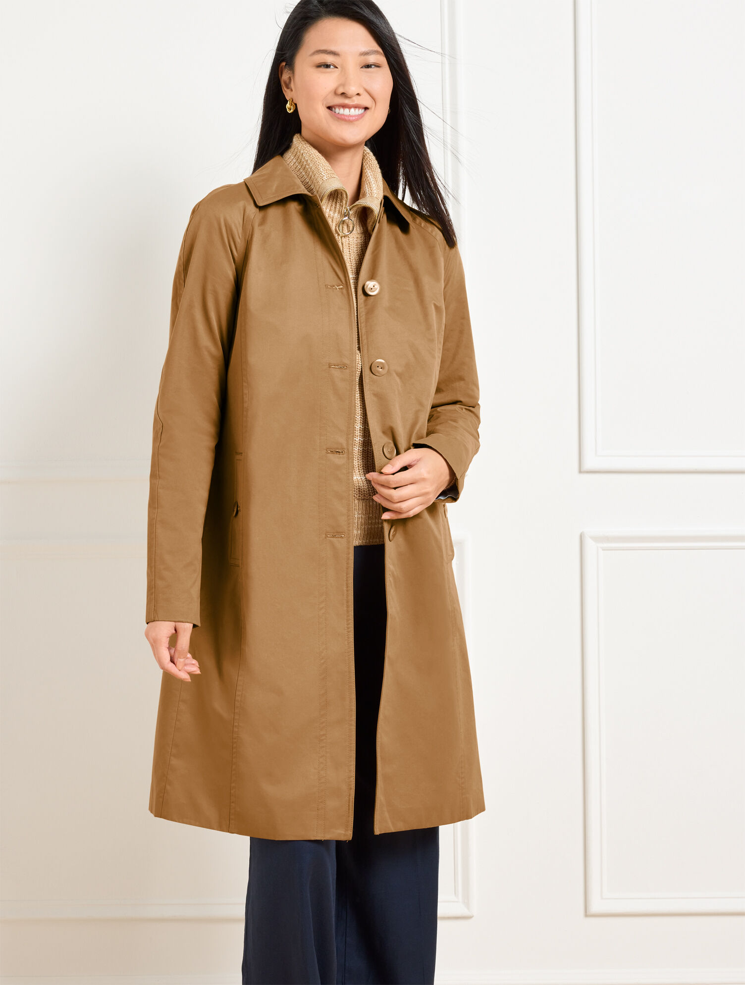 Fresh Poplin Coat