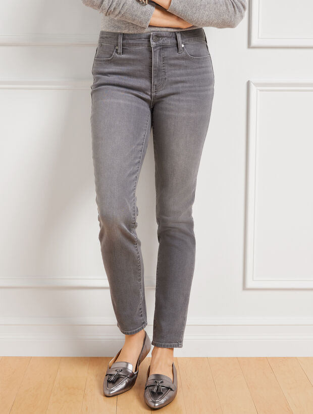 Slim Ankle Jeans - Greystone Wash