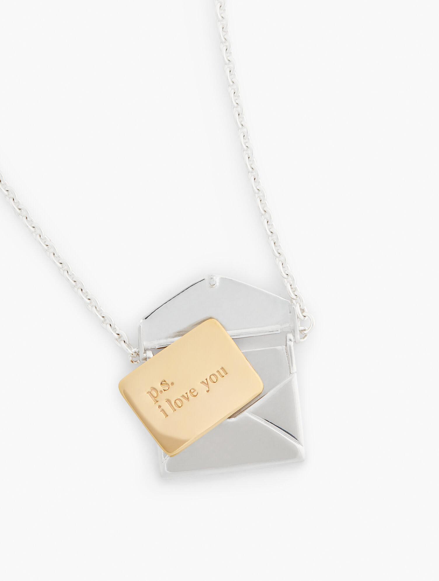 Sterling Silver Love Letter Pendant
