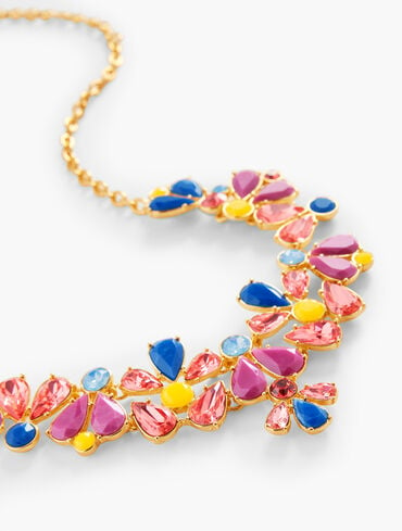 Geo Floral Necklace