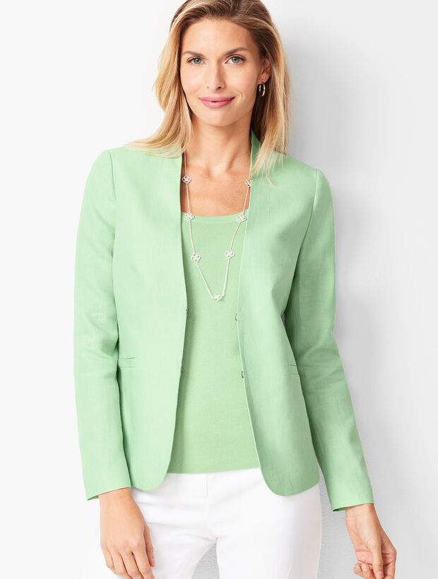 Classic Linen Blazer