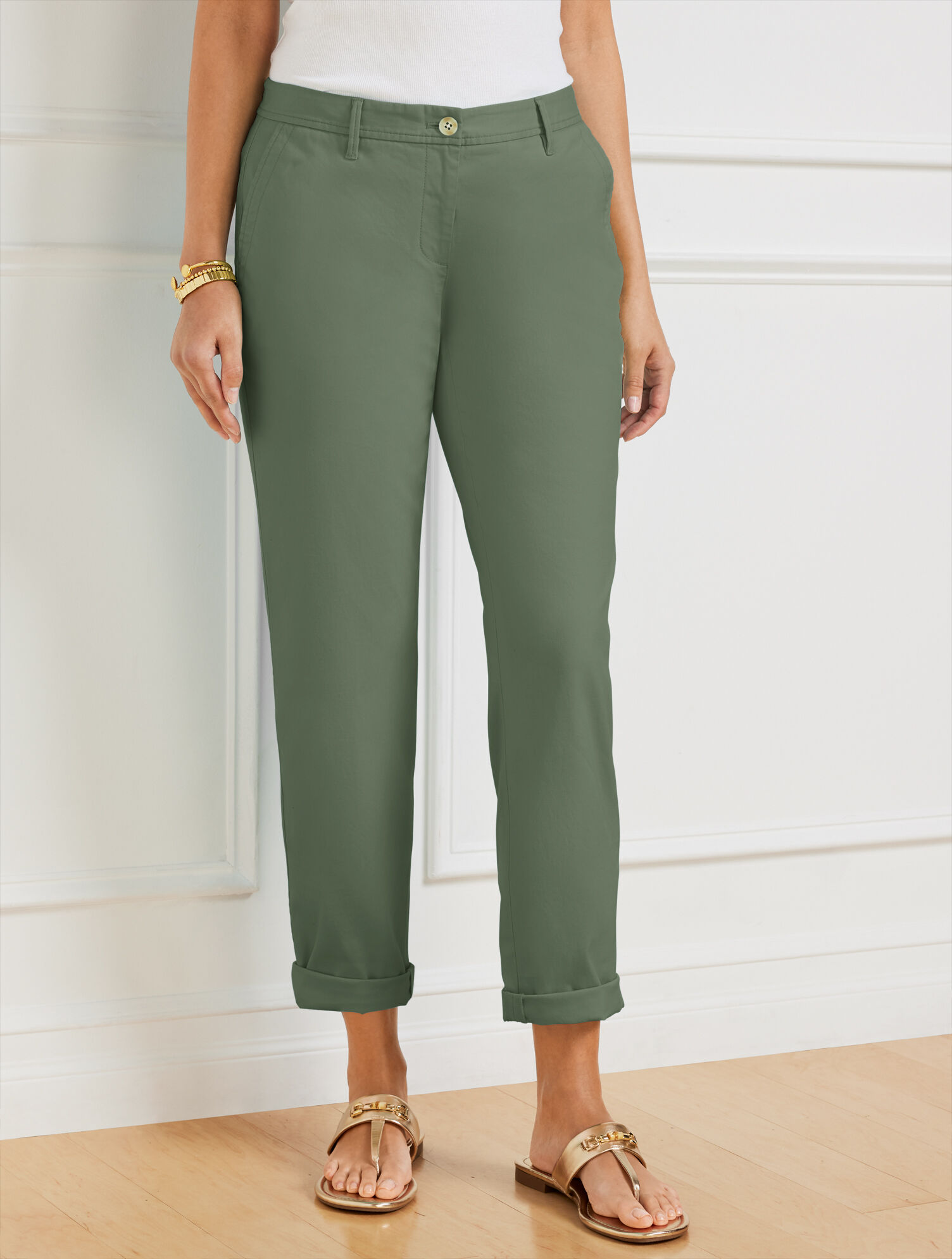 Women's Green Pants | Talbots