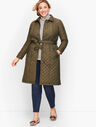 Quilted Belted Coat